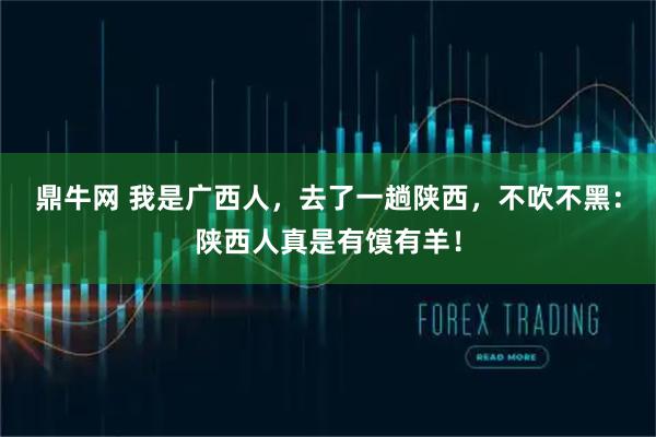 鼎牛网 我是广西人,去了一趟陕西,不吹不黑:陕西人真是有馍有羊!